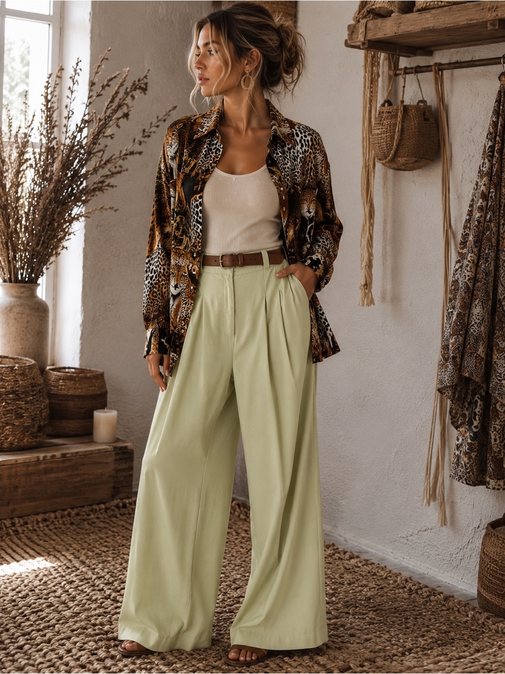 09🌟easel fluid drape pant 🥰